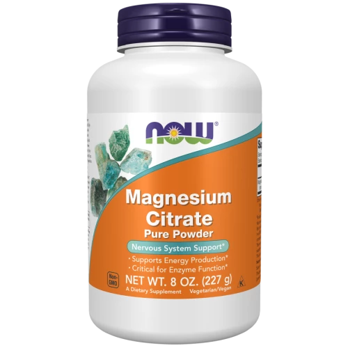 NOW - Magnesium Citrate Pure Powder - 227 g